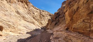 Granite slot canyon